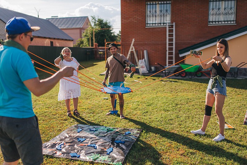 Коллектив компании отмечает День строителя в Astana