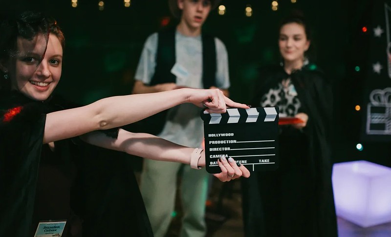 Городские огни и праздничное настроение в Astana