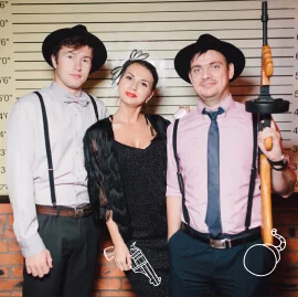 New Year's corporate party in Astana.