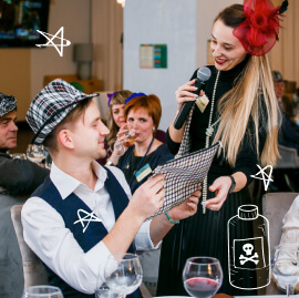 Новогодний корпоратив в Астане.