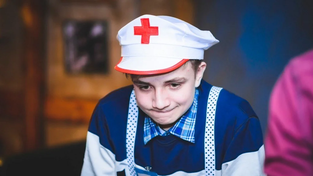 Выездной квест для детей «Психушка»<span class='mob'>: и тебя вылечат, и меня вылечат...</span>